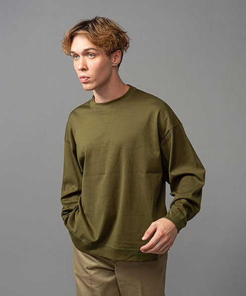 MR.OLIVE / SAN JOAQUIN SILKET RIB / CREW NECK SHIRTミスターオリーブ/サンフォーキン シルケットリブ/クルーネックシャツ